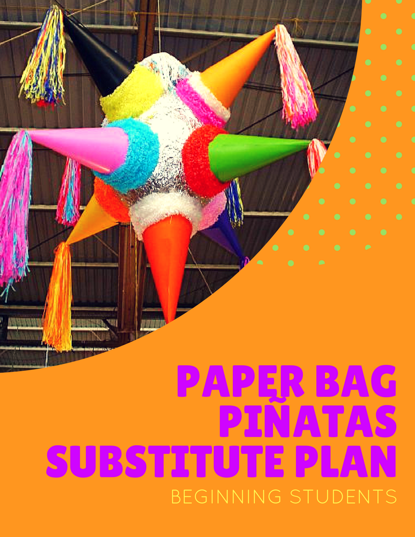 Paper Bag Pinata Cover